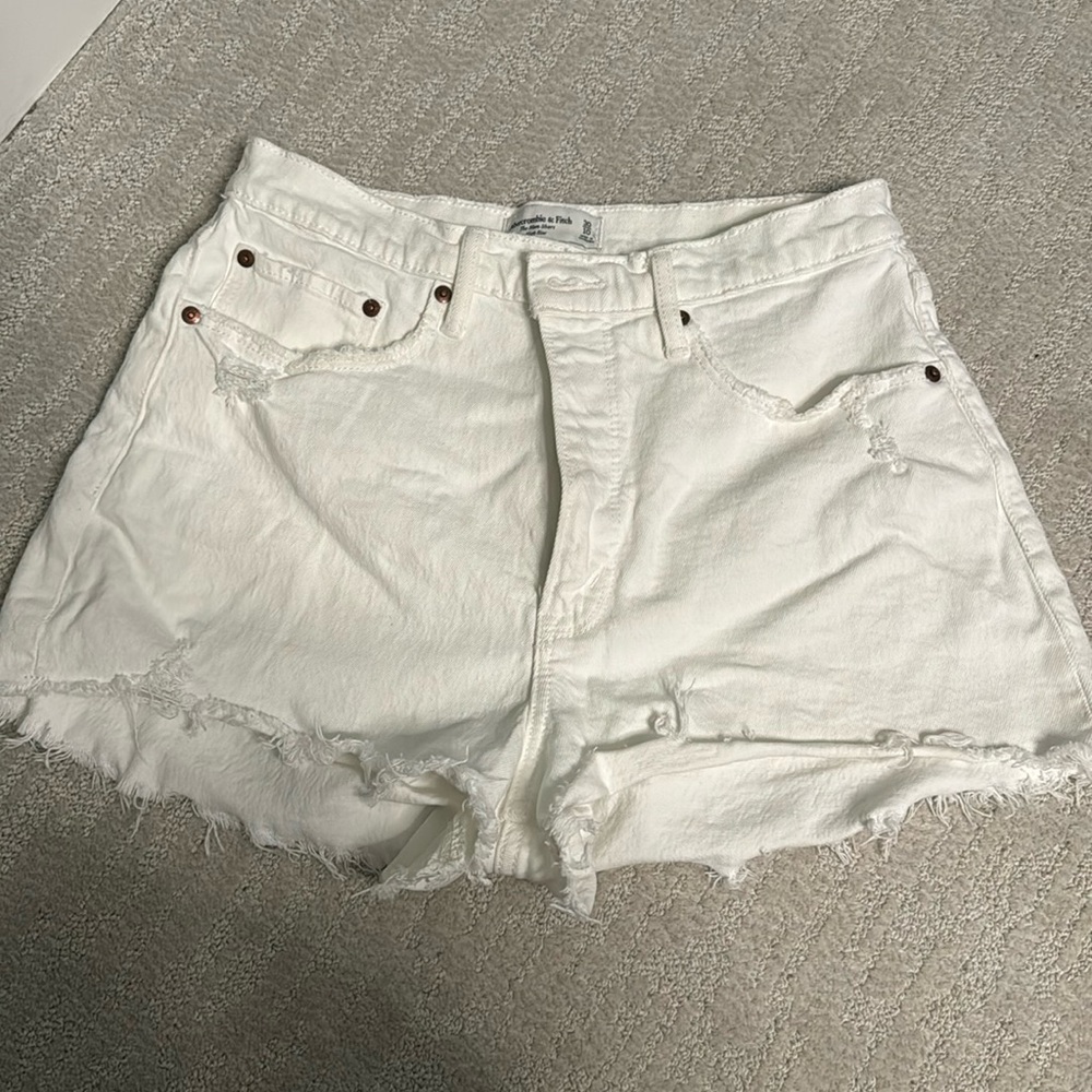 Abercrombie & Fitch High Rise Mom Shorts